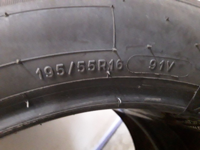 Recambio de neumatico pareja para neumaticos reutilizados - referencia OEM IAM 195551691V BFGOODRICH 195/55/16/91V
