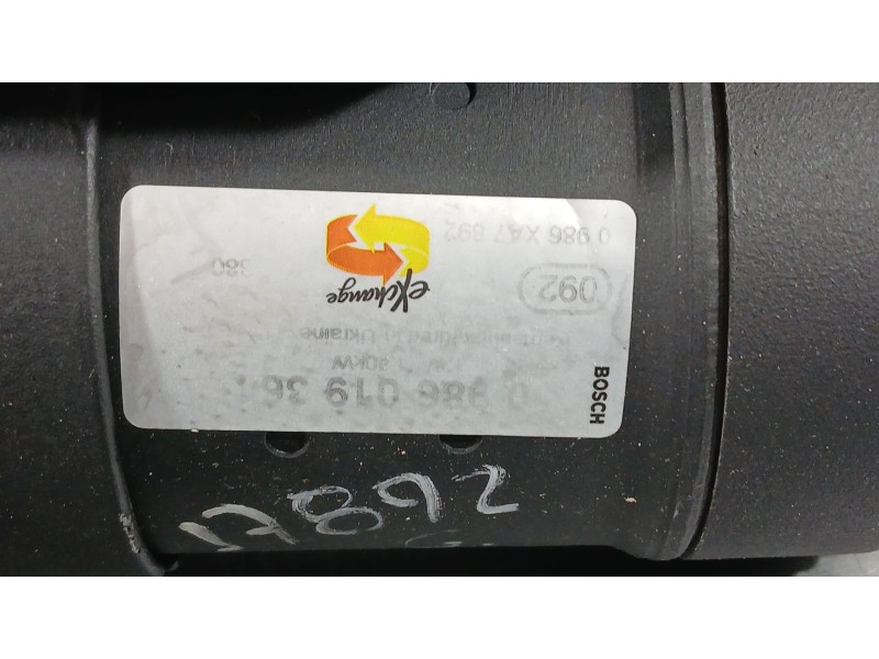 Recambio de motor arranque para opel astra h (a04) 1.7 cdti (l48) referencia OEM IAM 98014743  