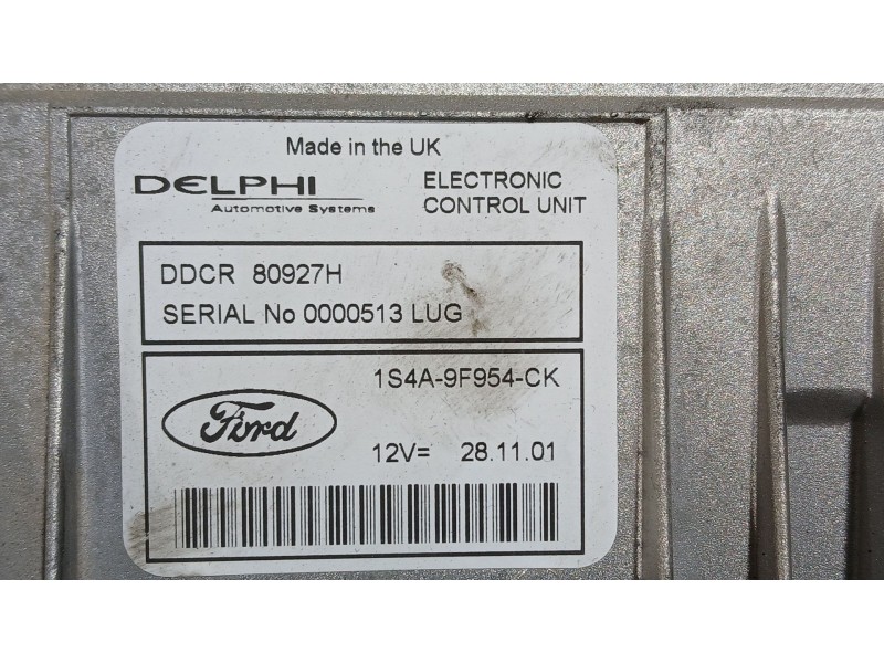 Recambio de centralita motor uce para ford focus i (daw, dbw) 1.8 tdci referencia OEM IAM 4U7112A650EA  