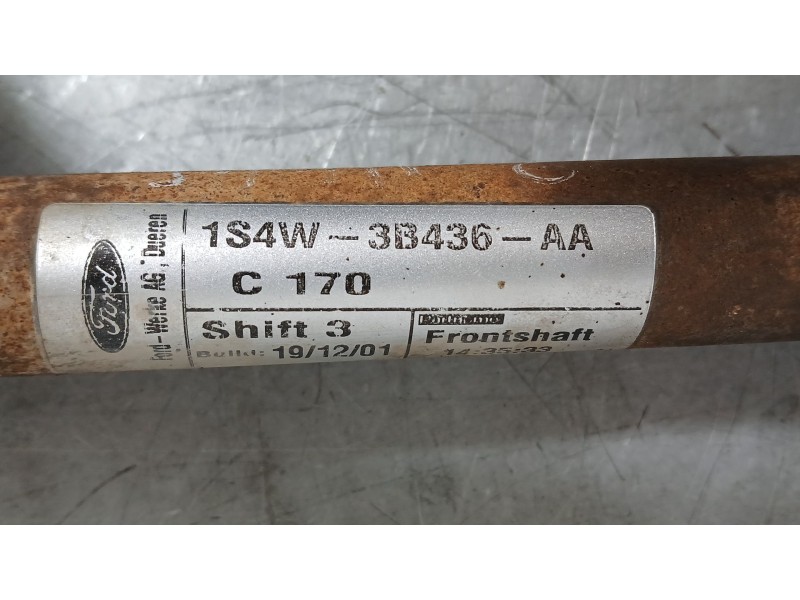 Recambio de transmision delantera derecha para ford focus i (daw, dbw) 1.8 tdci referencia OEM IAM 4166907  