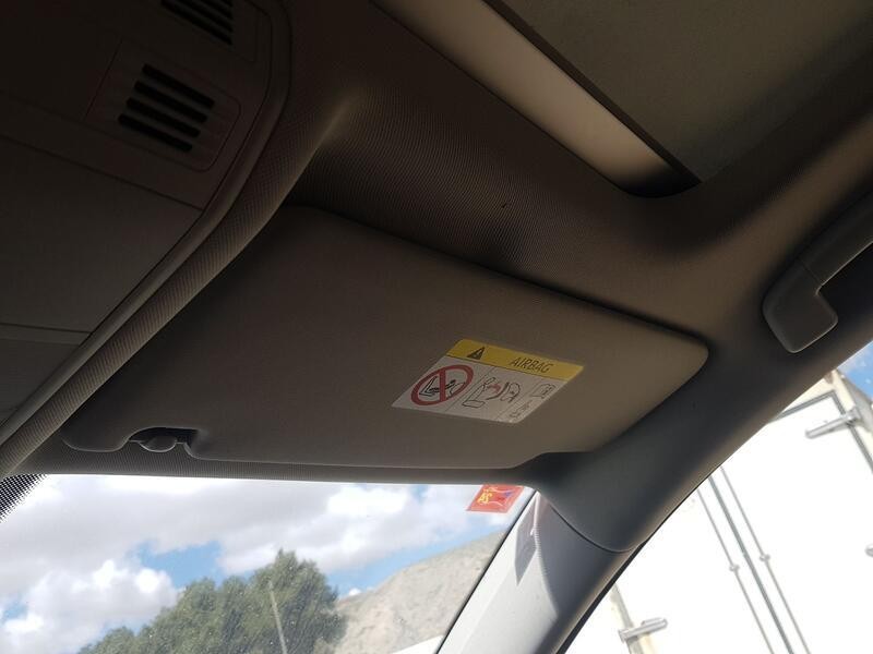 Recambio de parasol derecho para volkswagen touran (5t1) 1.6 tdi referencia OEM IAM 5TA857552T  