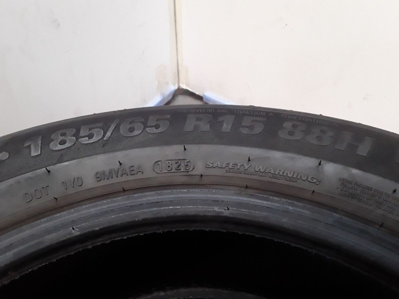 Recambio de neumatico pareja para neumaticos reutilizados - referencia OEM IAM 185651588H KUMHO 185/65/15/88H