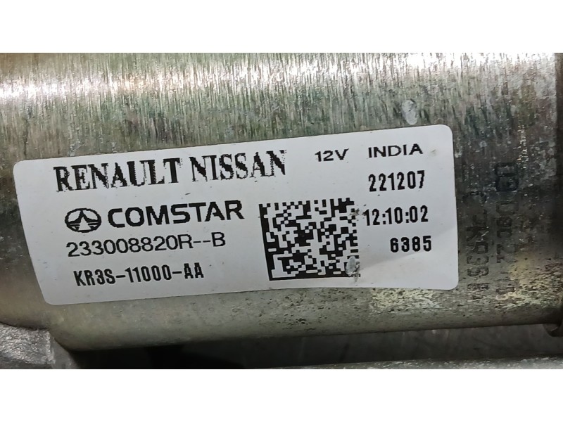 Recambio de motor arranque para renault clio v (b7_) tce 90 (b7mt) referencia OEM IAM 233008820R  