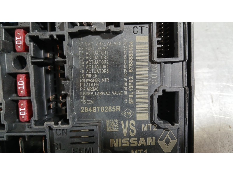 Recambio de caja reles / fusibles para renault clio v (b7_) tce 90 (b7mt) referencia OEM IAM   
