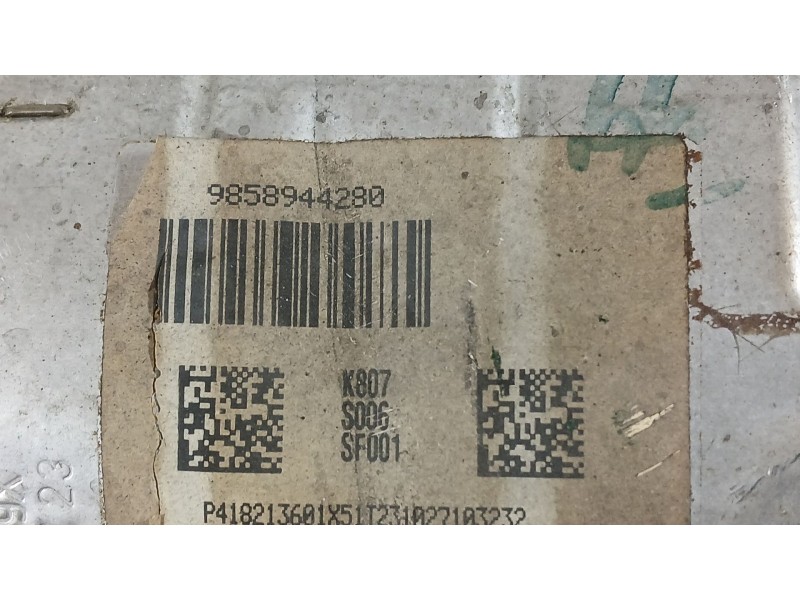Recambio de filtro de particulas para peugeot partner furgoneta/monovolumen (k9) 1.5 bluehdi 100 referencia OEM IAM   
