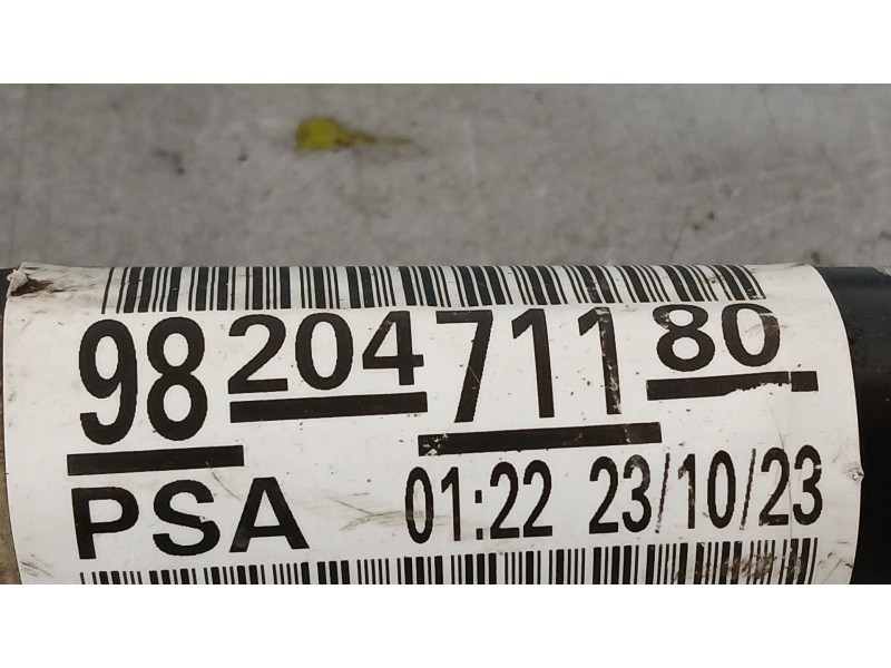 Recambio de transmision delantera derecha para peugeot partner furgoneta/monovolumen (k9) 1.5 bluehdi 100 referencia OEM IAM   
