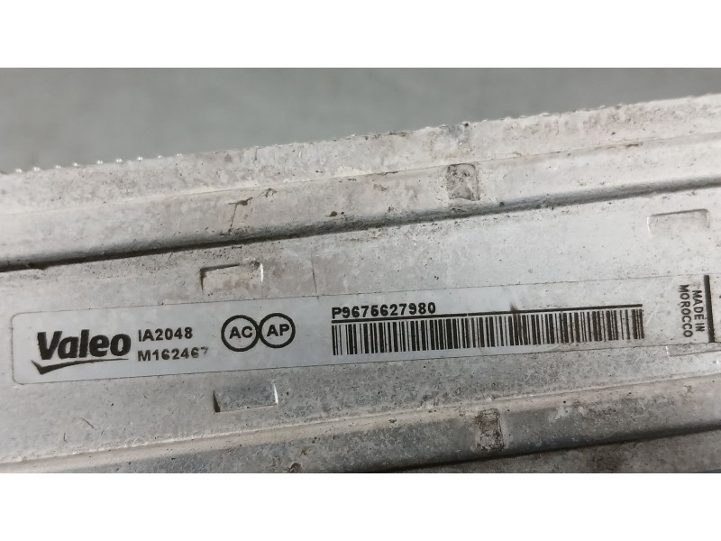 Recambio de intercooler para peugeot partner furgoneta/monovolumen (k9) 1.5 bluehdi 100 referencia OEM IAM 9675627980  