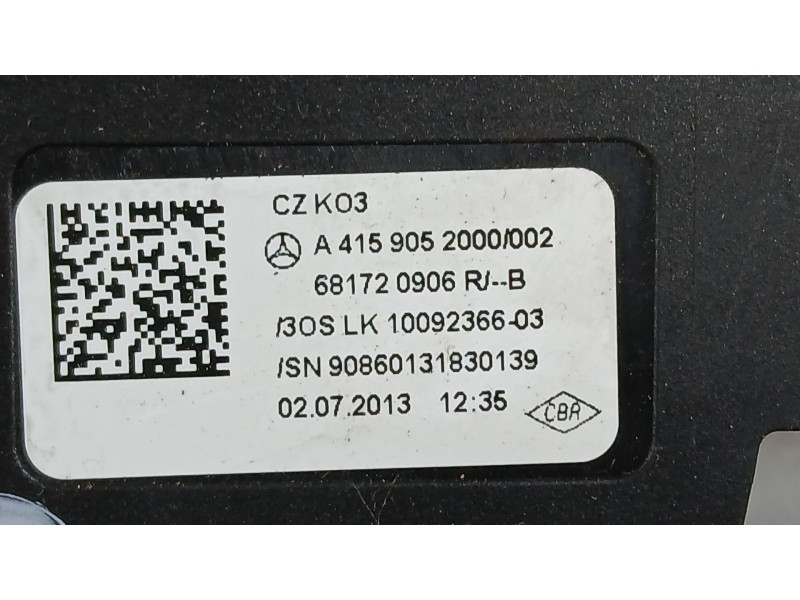 Recambio de mando limpia para mercedes-benz citan furgoneta/monovolumen (w415) 109 cdi (415.601, 415.603, 415.605) referencia OE