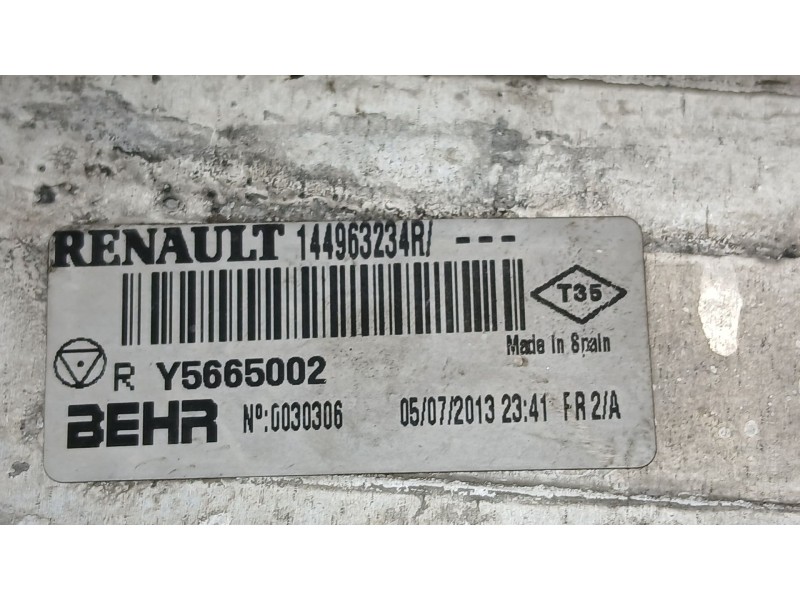 Recambio de intercooler para mercedes-benz citan furgoneta/monovolumen (w415) 109 cdi (415.601, 415.603, 415.605) referencia OEM