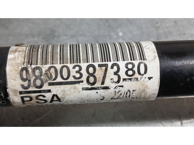 Recambio de transmision delantera izquierda para peugeot 2008 i (cu_) 1.2 thp 110 / puretech 110 referencia OEM IAM 9800387380  
