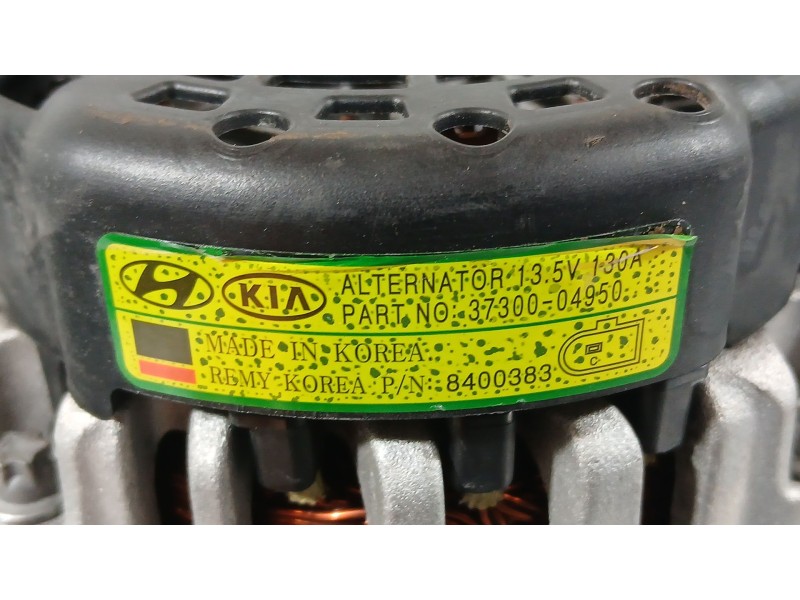 Recambio de alternador para kia stonic (yb) 1.0 t-gdi referencia OEM IAM 3730004950  
