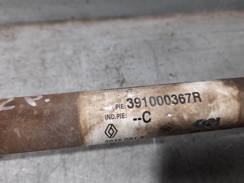 Recambio de transmision delantera derecha para renault captur expression referencia OEM IAM 391000367R  