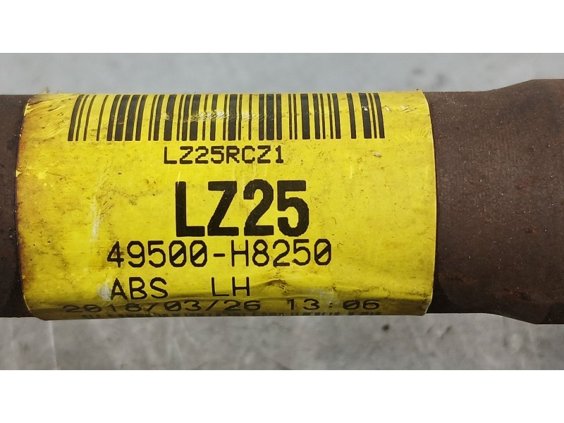 Recambio de transmision delantera izquierda para kia stonic (yb) 1.0 t-gdi referencia OEM IAM 49500H8250  
