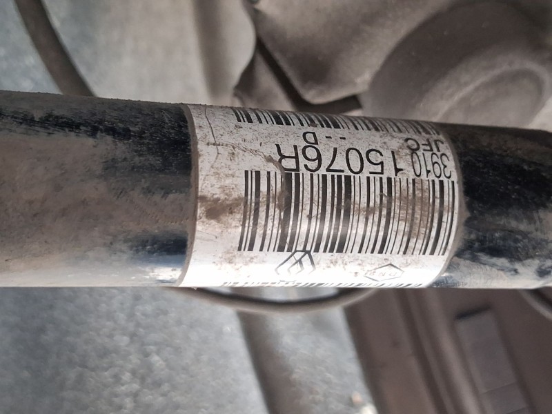 Recambio de transmision delantera izquierda para renault espace v (jr_) 1.6 dci 130 referencia OEM IAM 391015076R  