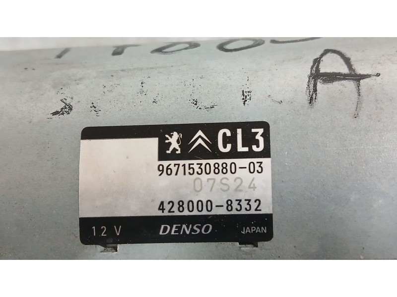 Recambio de motor arranque para peugeot 208 i (ca_, cc_) 1.2 vti 82 referencia OEM IAM 9674530880 DENSO 4280008332