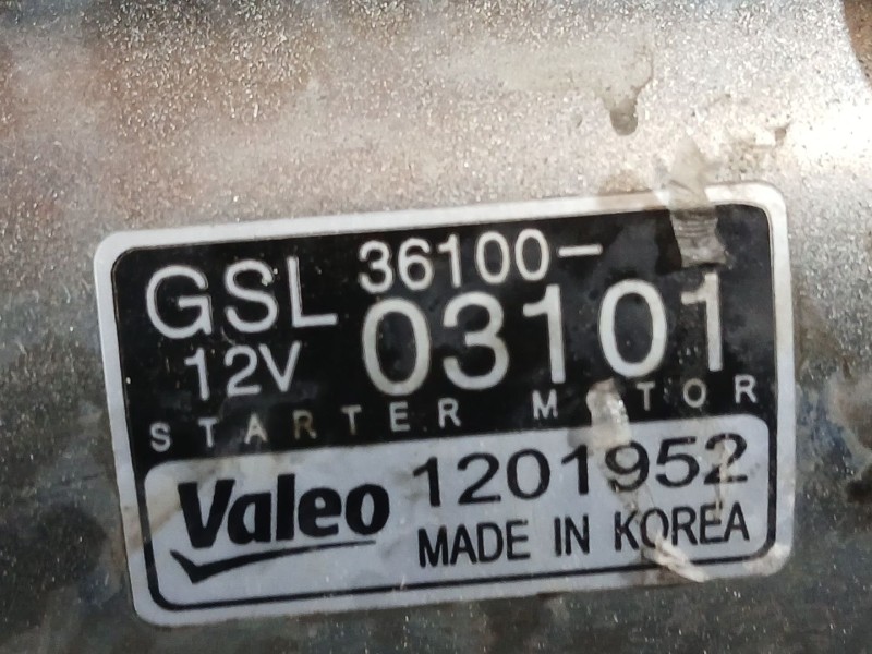 Recambio de motor arranque para hyundai i20 ii (gb, ib) 1.2 referencia OEM IAM 3610004700  