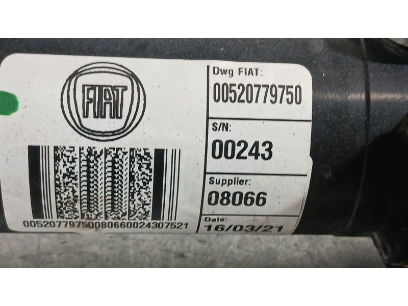 Recambio de cremallera direccion para fiat doblo cargo (263_) 1.4 natural power referencia OEM IAM 5207797850 ASISTIDA 