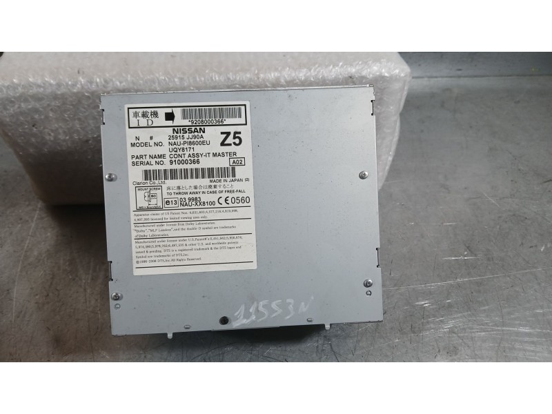 Recambio de sistema audio / radio cd para infiniti fx fx50 s referencia OEM IAM 25915JJ90A  P18600EU