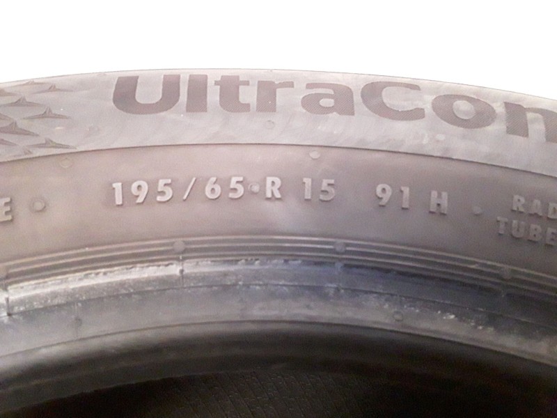 Recambio de neumatico pareja para neumaticos reutilizados - referencia OEM IAM 195651591H CONTINENTAL 195/65/15/91H