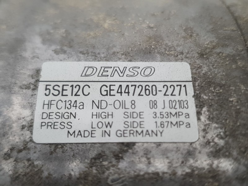 Recambio de compresor aire acondicionado para toyota auris (_e15_) 1.4 (zze150_) referencia OEM IAM 8831002540  