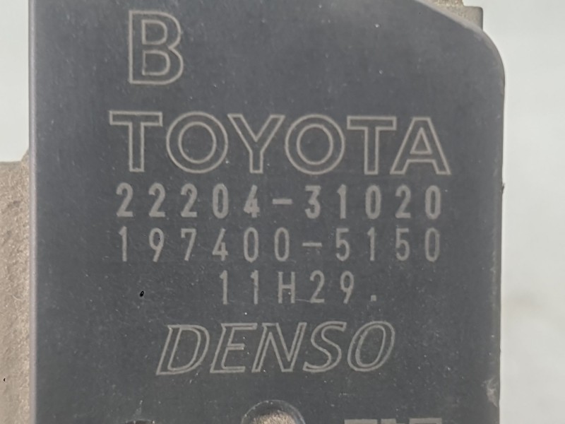 Recambio de caudalimetro para toyota auris (_e15_) 1.4 (zze150_) referencia OEM IAM 2220431020  