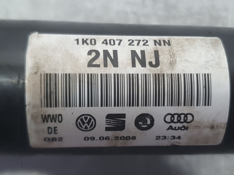 Recambio de transmision delantera derecha para seat altea xl (5p5, 5p8) 1.4 tsi referencia OEM IAM 1K0407272QM  