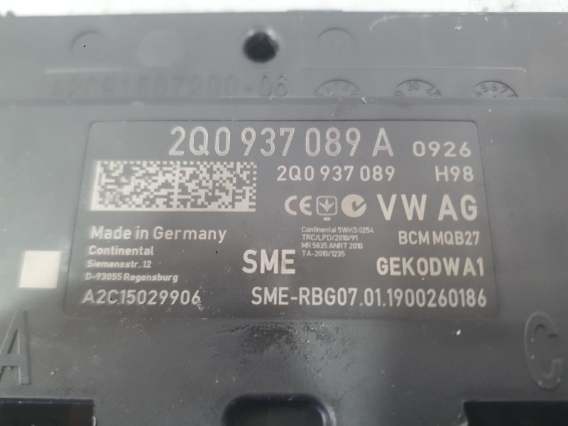 Recambio de modulo electronico para seat ibiza v (kj1, kjg) 1.0 tsi referencia OEM IAM   