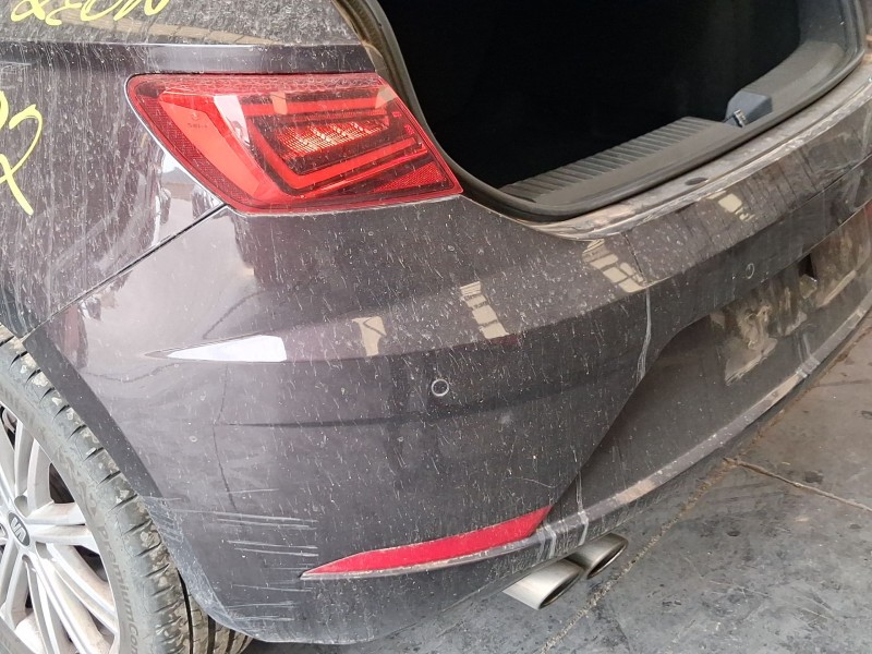 Recambio de paragolpes trasero para seat leon (5f1) 1.4 tsi referencia OEM IAM 5F0807421MGRU  
