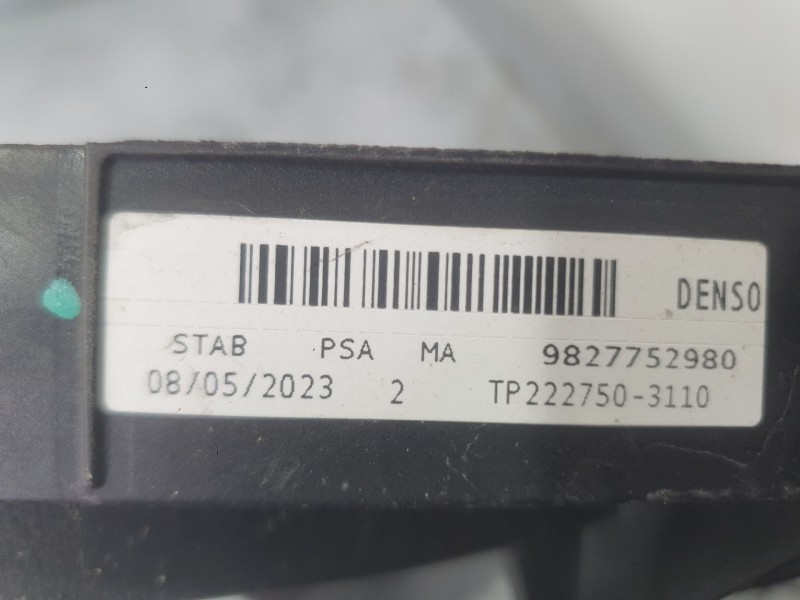 Recambio de electroventilador para peugeot 208 ii (ub_, up_, uw_, uj_) 1.5 bluehdi 100 referencia OEM IAM 9827752980  