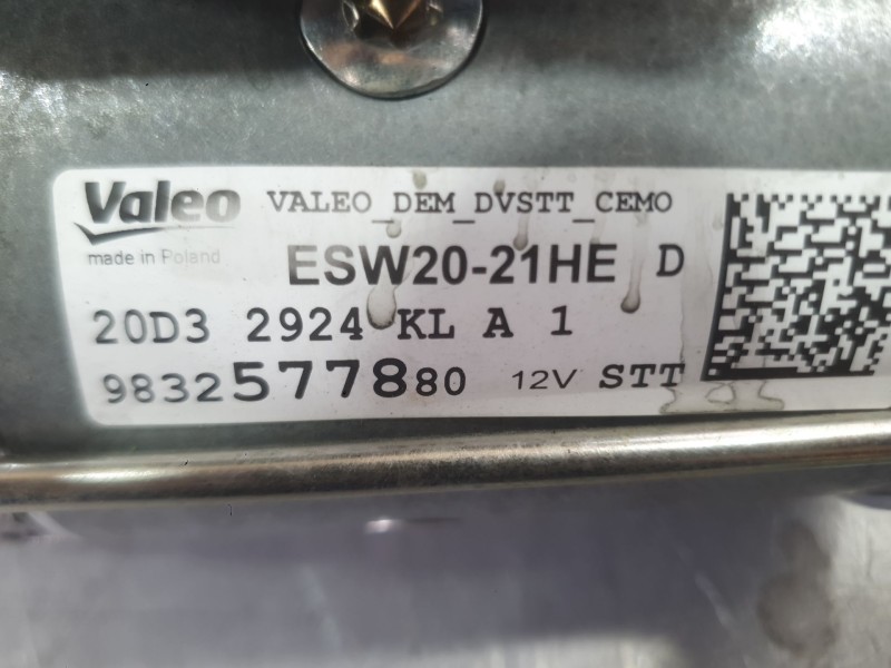 Recambio de motor arranque para peugeot 208 ii (ub_, up_, uw_, uj_) 1.5 bluehdi 100 referencia OEM IAM 1665663980 9832577880 