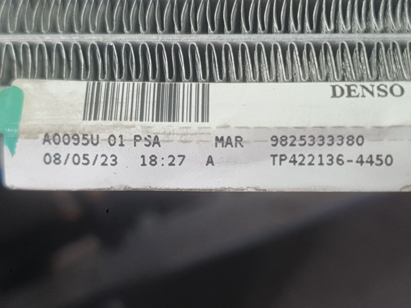 Recambio de radiador agua para peugeot 208 ii (ub_, up_, uw_, uj_) 1.5 bluehdi 100 referencia OEM IAM 9825333380  