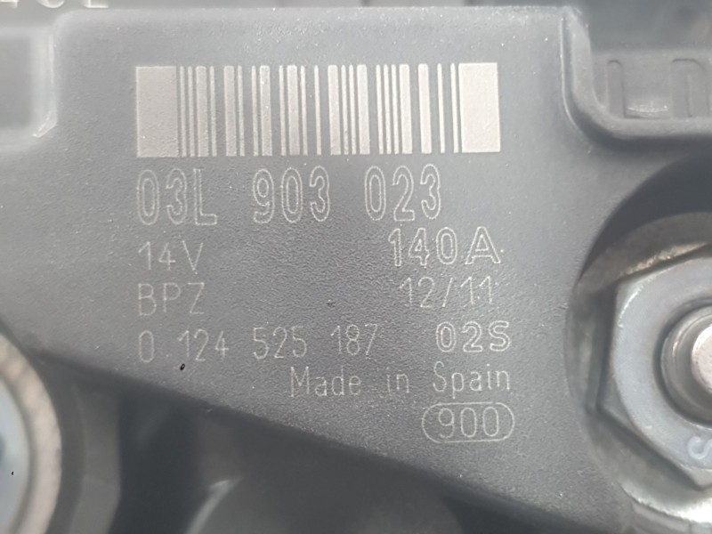 Recambio de alternador para volkswagen tiguan (5n_) 2.0 tdi referencia OEM IAM 03L903023X 03L903023 