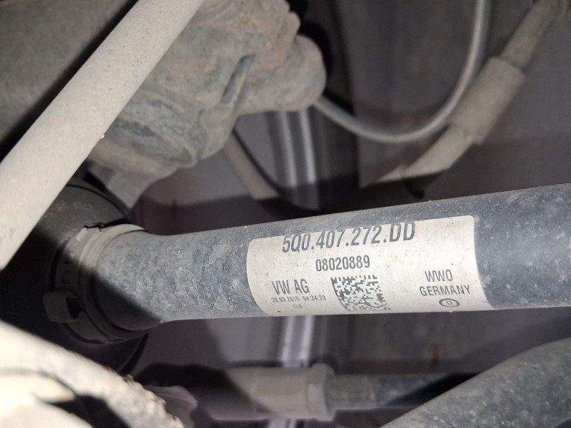 Recambio de transmision delantera derecha para seat leon (5f1) 1.4 tsi referencia OEM IAM 5Q0407272DD  