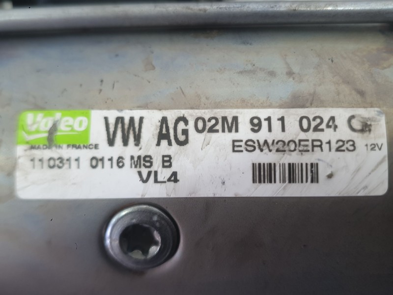 Recambio de motor arranque para volkswagen tiguan (5n_) 2.0 tdi referencia OEM IAM 02M911024CX  