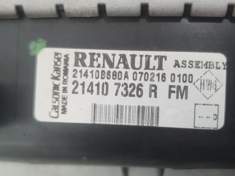Recambio de radiador agua para renault clio iv (bh_) 1.5 dci 90 referencia OEM IAM 214100078R  