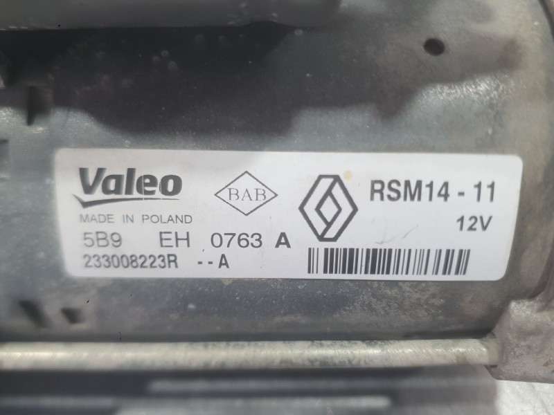 Recambio de motor arranque para renault kangoo / grand kangoo ii (kw0/1_) 1.5 dci 75 (kw07, kw10, kw04) referencia OEM IAM 23300