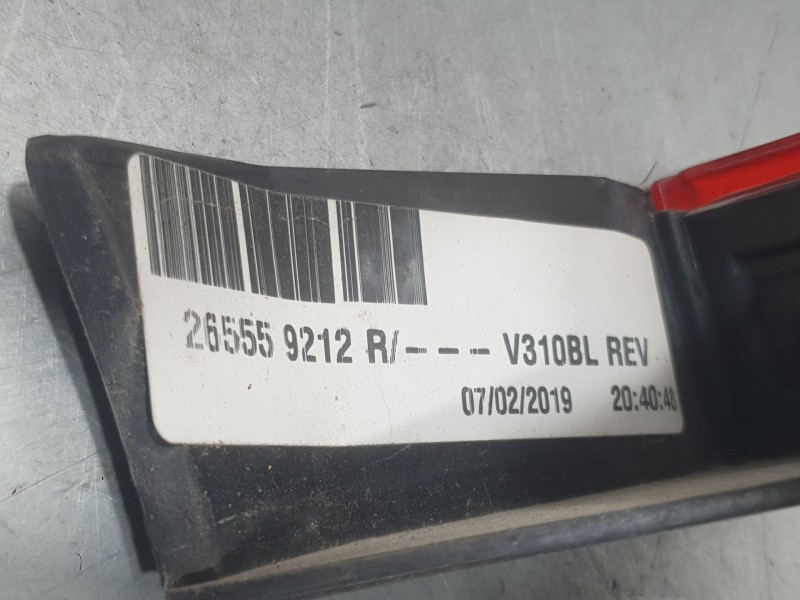 Recambio de piloto trasero izquierdo para renault kangoo / grand kangoo ii (kw0/1_) 1.5 dci 75 (kw07, kw10, kw04) referencia OEM