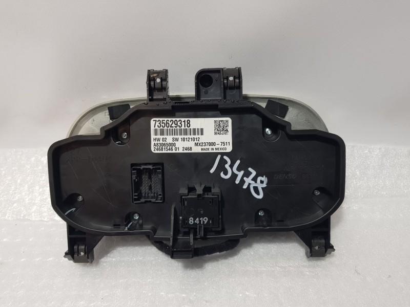 Recambio de mando climatizador para fiat nuova 500 (150) pop referencia OEM IAM 735629318 2468154601 DENSO