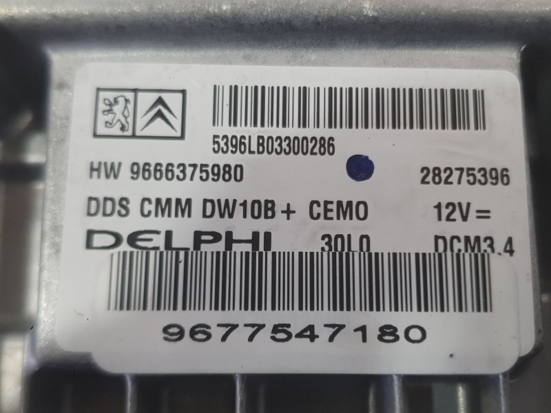 Recambio de centralita motor uce para peugeot 508 i (8d_) 2.0 hdi referencia OEM IAM   