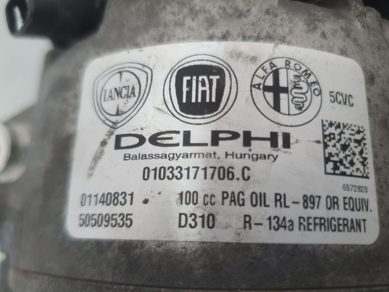 Recambio de compresor aire acondicionado para alfa romeo giulietta (940_) 1.6 jtdm (940fxd1a) referencia OEM IAM 50547718  