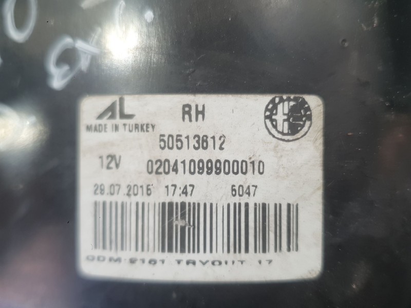 Recambio de piloto trasero derecho exterior para alfa romeo giulietta (940_) 1.6 jtdm (940fxd1a) referencia OEM IAM 50513612  