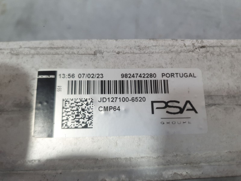 Recambio de intercooler para peugeot 208 ii (ub_, up_, uw_, uj_) 1.2 puretech 100 referencia OEM IAM 9824742280  