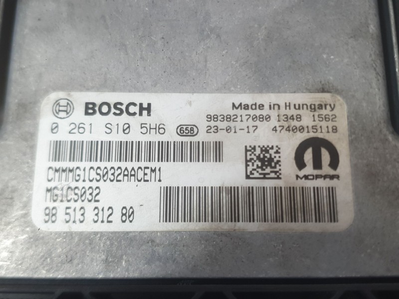 Recambio de centralita motor uce para peugeot 208 ii (ub_, up_, uw_, uj_) 1.2 puretech 100 referencia OEM IAM 1675653780  
