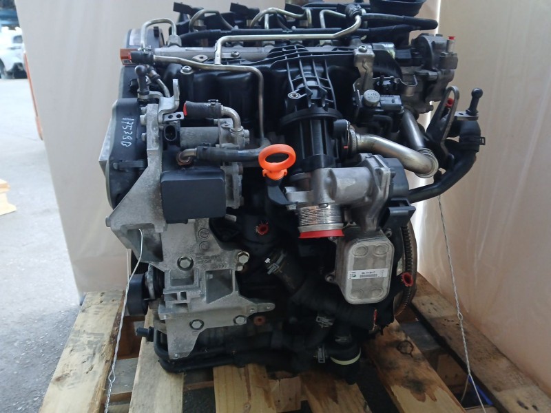 Recambio de motor completo para volkswagen polo v (6r1, 6c1) 1.6 tdi referencia OEM IAM CAYC 03L100090CV 03L100090CX