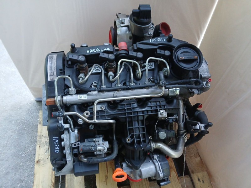 Recambio de motor completo para volkswagen polo v (6r1, 6c1) 1.6 tdi referencia OEM IAM CAYC 03L100090CV 03L100090CX