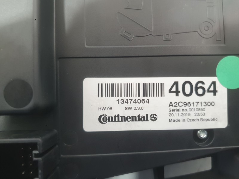 Recambio de mando multifuncion para opel zafira tourer c (p12) 1.6 cdti (75) referencia OEM IAM   