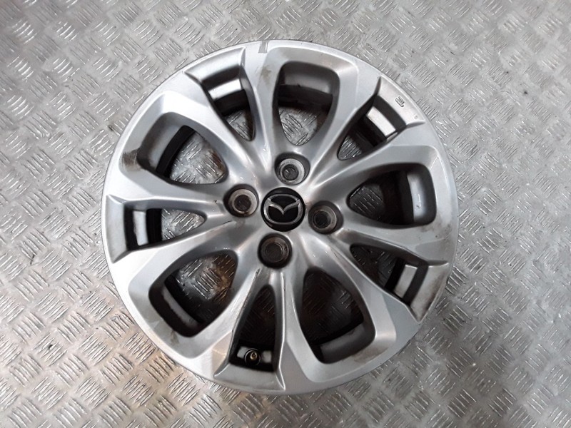 Recambio de juego llantas aluminio para mazda 2 hatchback (dl, dj) 1.5 skyactiv-g referencia OEM IAM 5.5X15 4 TORN ET40 ALUMINIO