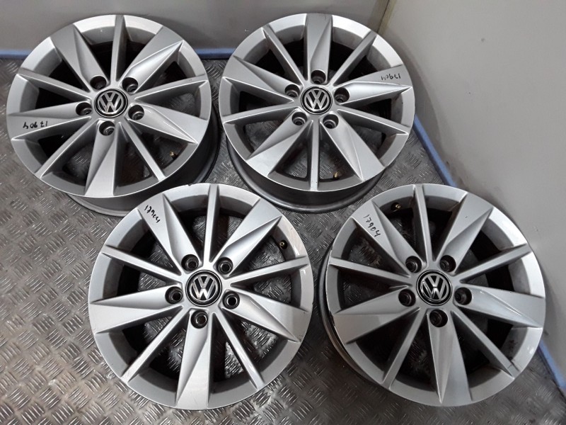 Recambio de juego llantas aluminio para volkswagen golf vii (5g1, bq1, be1, be2) 1.0 tsi referencia OEM IAM 6X15 5 TORN ET43 ALU