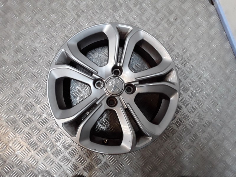 Recambio de juego llantas aluminio para peugeot 208 i (ca_, cc_) 1.2 vti 82 referencia OEM IAM 6X16 4 TORN ET23 ALUMINIO ROZADAS