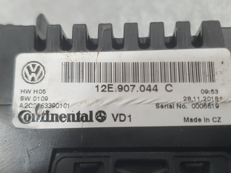 Recambio de mando climatizador para volkswagen up! (121, 122, bl1, bl2, bl3, 123) e-up referencia OEM IAM 12E907044E  